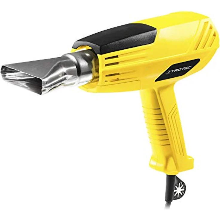 TROTEC Heißluftgebläse/Heißluftpistole HyStream 200 (2.000 Watt) bis max. 550 °C mit vielseitig einsetzbarem Vorsatzdüsen-Set – Bild 3