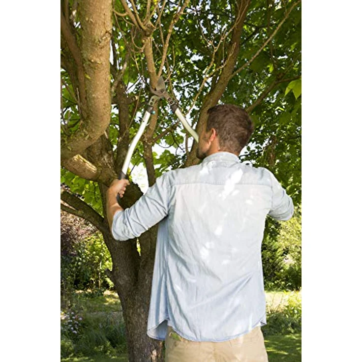 GARDENA Premium Astschere 700B Bypass Baumschere für schonenden, exakten Beschnitt von Pflanzen, präzisionsgeschliffene Messer, doppelt gebogene, stabile Aluminium-Profilarme 8710-20 – Bild 8