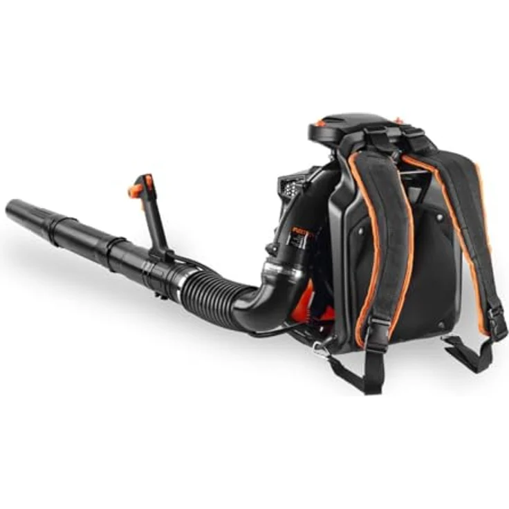 FUXTEC Benzin-Laubbläser FX-LBP165T, rückentragbar mit 65,1 cm³ Hubraum, Rot – Bild 2