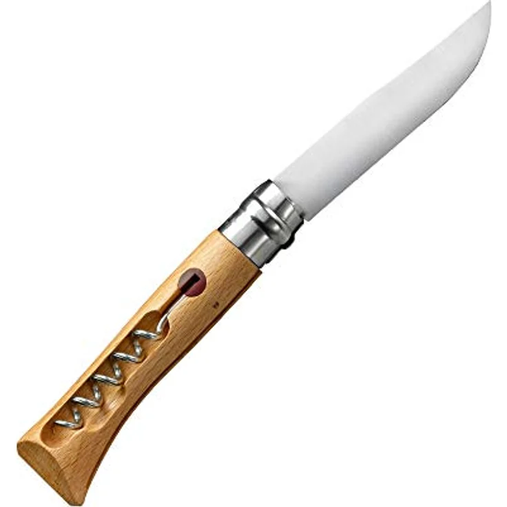 Opinel Taschenmesser No. 10 mit Korkenzieher – Bild 2