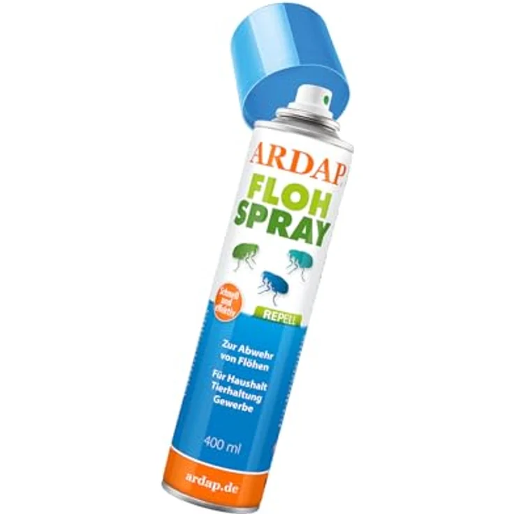 Ardap ARDAP Repell Flohspray 400 ml, effektives Insektenspray zur Abwehr von Flöhen und Ungeziefer – Bild 1