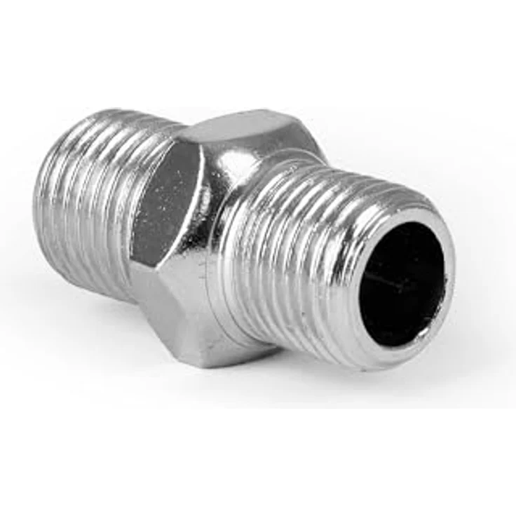 Airbrush Verbindungsstück Adapter mit 2 x 9,51 mm (1-8) AG Luftschlauch Zubehör – Bild 2