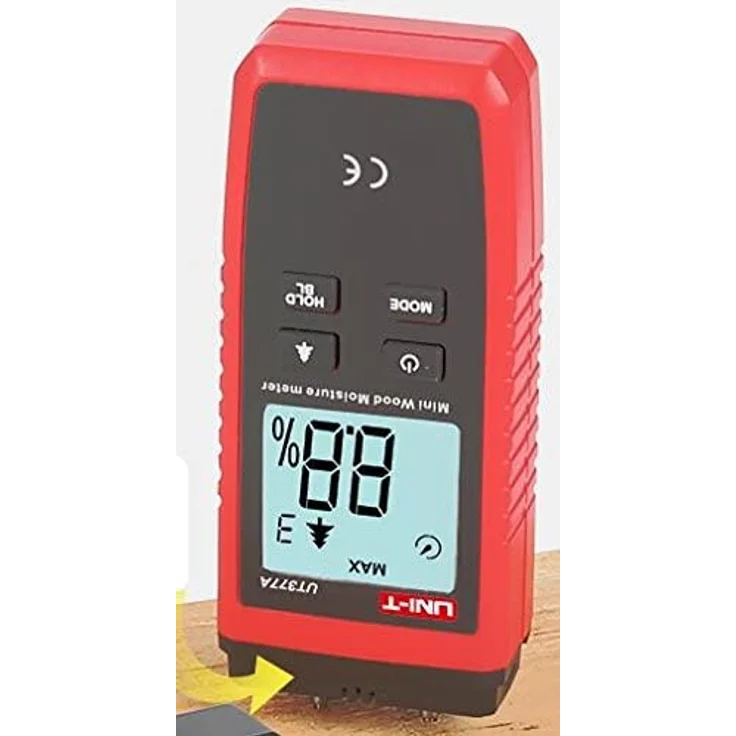 Uni-T UT377A, Feuchtigkeitsmessgerät für Holz mit präziser Messung und digitalem Display – Bild 2