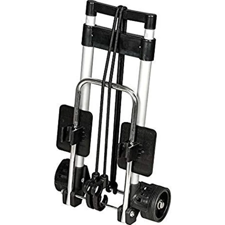 BRUNNER Mini Rolly Sackkarre, faltbare Transportkarre für Camping und Outdoor, 30 kg Belastbarkeit, inkl. Spanngurt – Bild 3