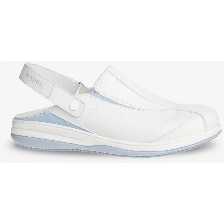 Oxypas IRIS Damen Clogs, rutschfest und antistatisch, blau
