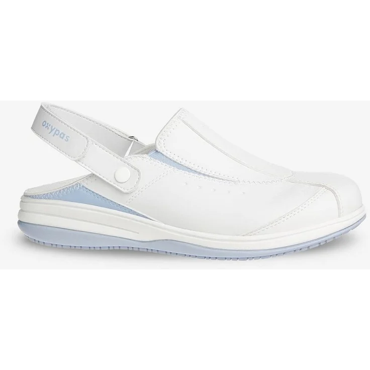 Oxypas IRIS Damen Clogs, rutschfest und antistatisch, blau – Bild 1