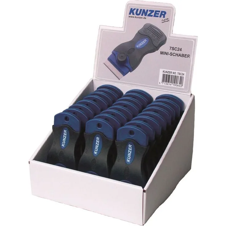Kunzer Mini-Schaber (24 Stk. im Display)