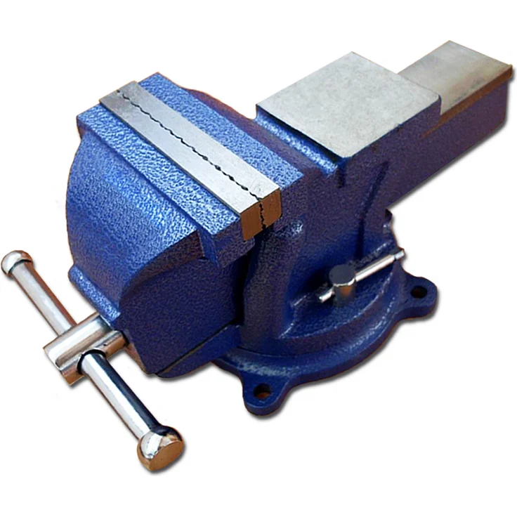 Schraubstock Werkbankschraubstock 200mm drehbar 360° für Werkbank – Bild 2