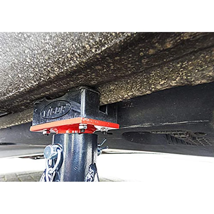 Vigor Unterstellbock-Satz V2648, 6 t, min. Höhe 370 mm, max. Höhe 575 mm, 2 Werkzeuge, Gewicht 11,0 kg – Bild 4