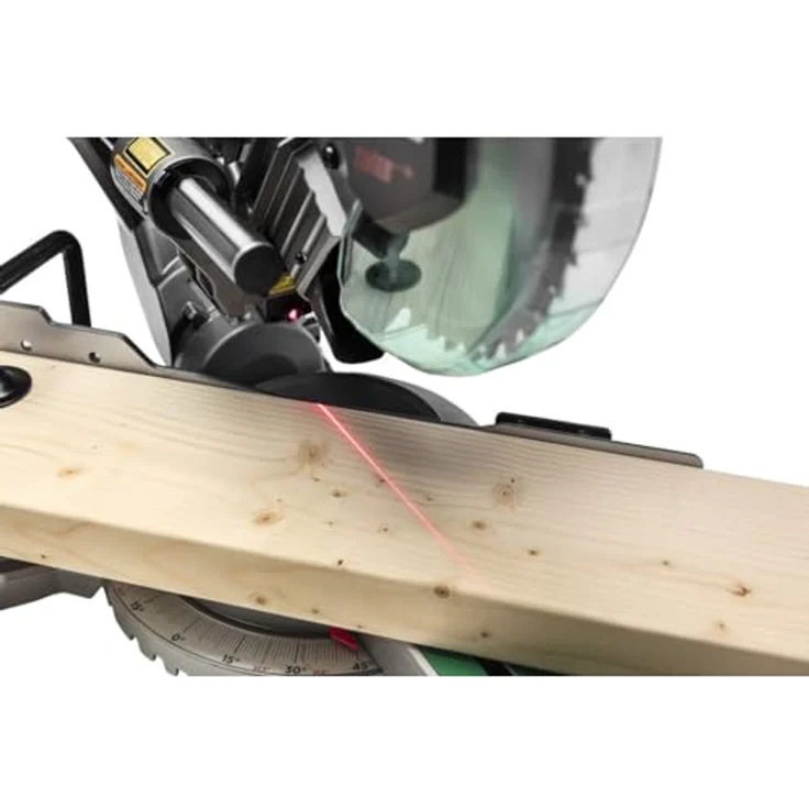 Hikoki Paneelsäge mit Laseranzeige C8FSHG, Kapp- und Gehrungssäge, Schnitte bis 90 Grad 1100 Watt – Bild 6