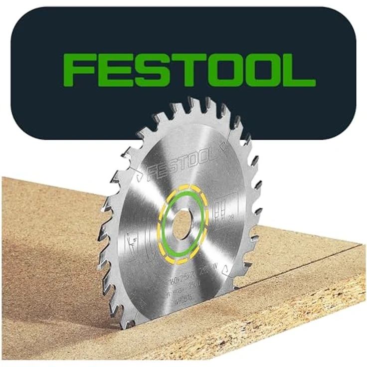 Festool Universal Kreissägeblatt W28 160 x 2,2 x 20 mm 160 mm 28 Zähne ( 496302 ) TS TSC ATF AP – Bild 2