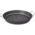 Tramontina - Wok für Grill, 30 cm, eloxiertes Aluminium.