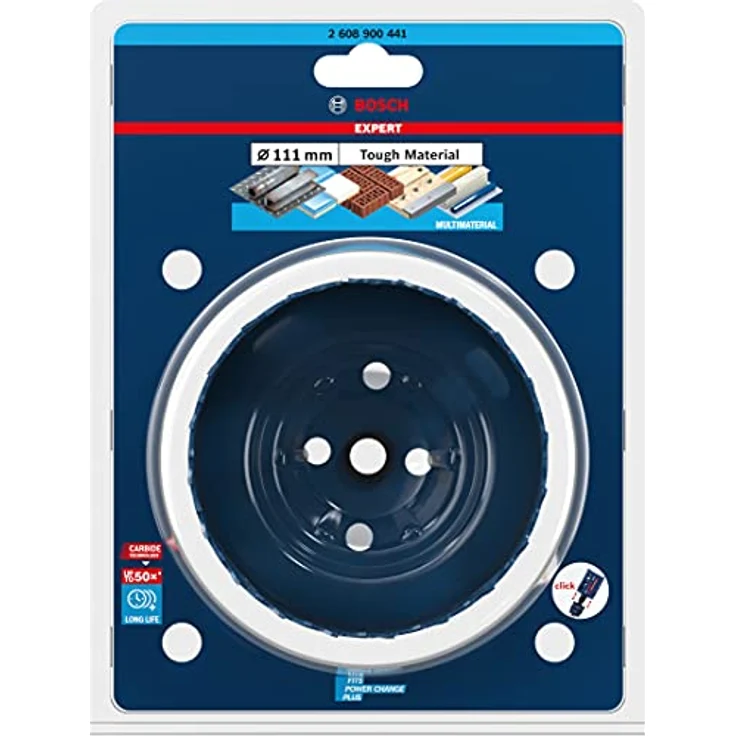 Bosch Expert Tough Material Lochsäge, 111 x 60 mm – Bild 2