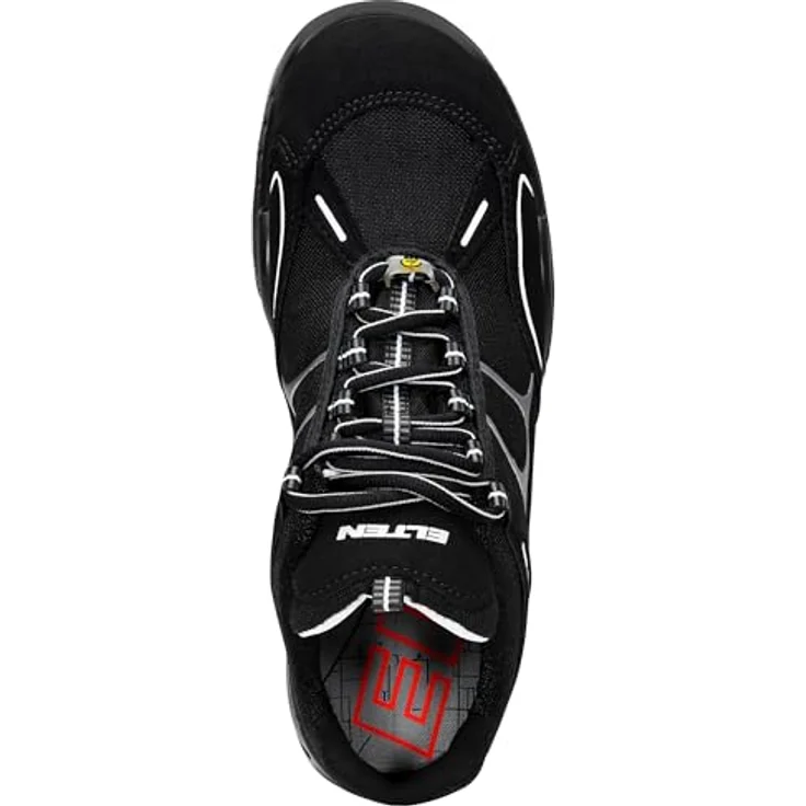 ELTEN MOTION Low ESD S2, Sicherheitsschuh aus hydrophobierter Mikrofaser in Grau, Atmungsaktives Textilfutter, EN ISO 20345 S2 SRC – Bild 5