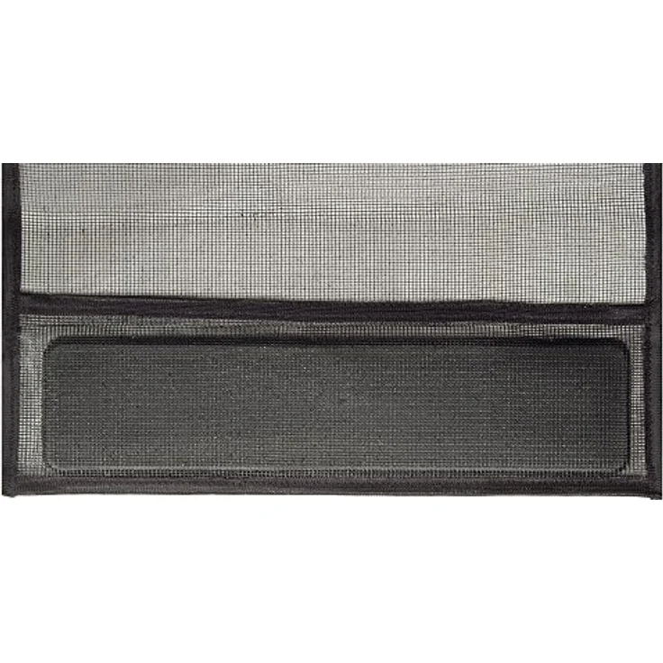 easy life Lamellenvorhang Fliegengitter Türe Fiberglas schwarz 125 x 240 cm – Bild 6