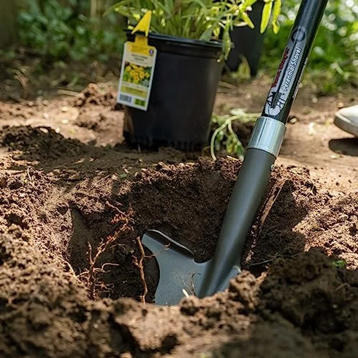 RootSlayer Spaten speziell massiv – Venteo – Rot – Erwachsene – Ultra-scharfe Zähne aus Stahl, extrem robust und leicht – Bild 5
