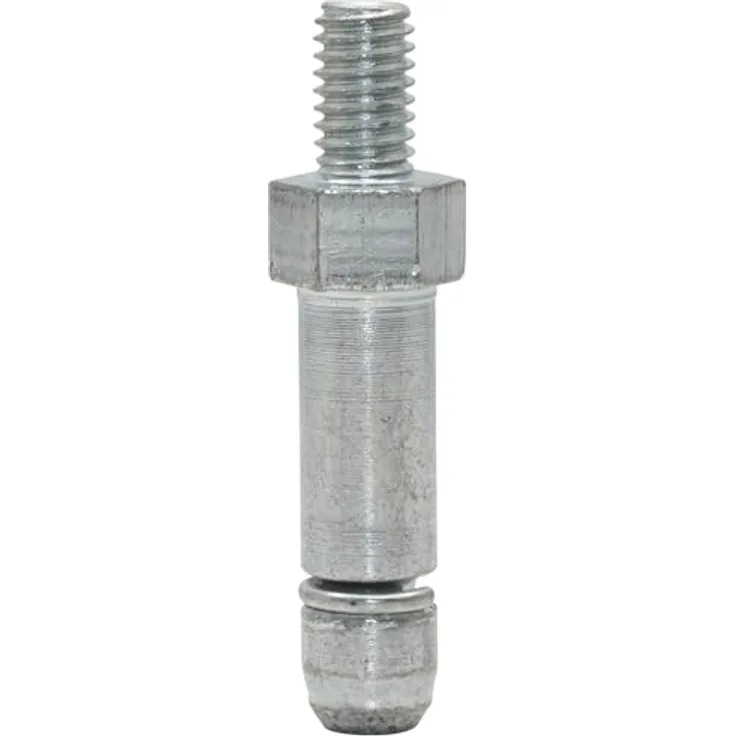 WAGNER Gewindestift 2tlg. - M6 x 8/ Ø 8 mm x Höhe 8/26/40 mm, für Möbelrolle / Möbelgleiter mit Aufnahme 8 mm, Stahl verzinkt - 11009199, 2er-Set aus patentiertem Wagner Norm-System, Kompatibel mit 8 mm-Aufnahme, Maße: Länge 40 mm, Durchmesser 8 mm, Stecktiefe für Rolle/Gleiter 26 mm