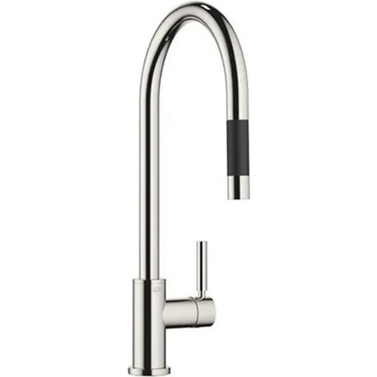 Dornbracht TARA Einhebelmischer Pull-down Küchenarmatur mit Brausefunktion, 2 Strahlarten, Hochdruck, verschiedene Oberflächenvarianten