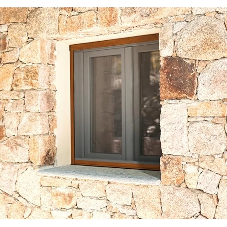 AvosDim.com Insektenschutzrollo Fenster & Tür Aluminium – Luxus, extrudiertes Aluminium in verschiedenen Farben, hochwertiges Moskitonetz aus Fiberglas – Bild 2