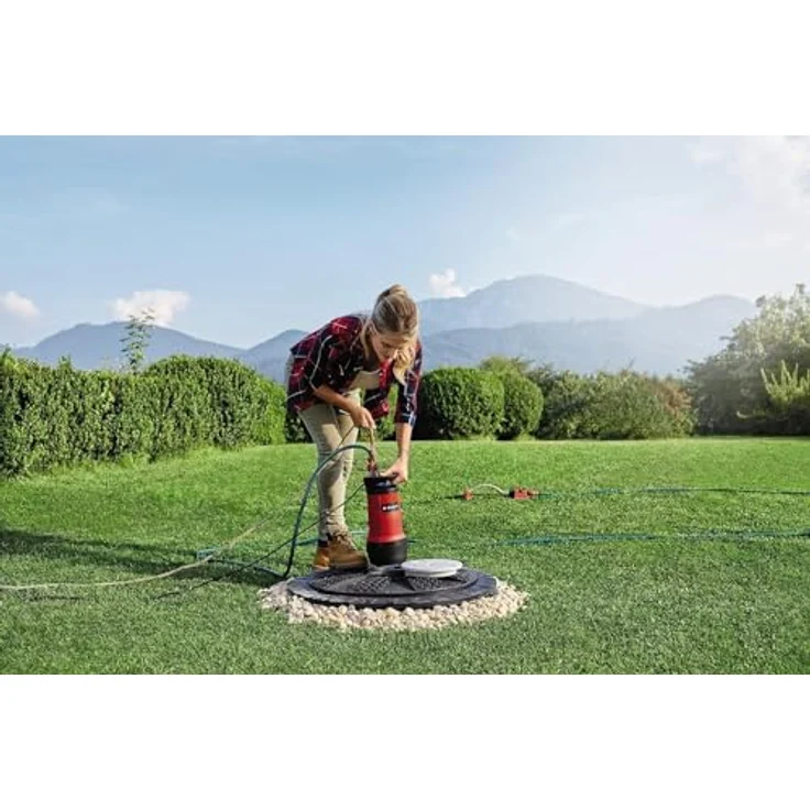 Einhell Regenfasspumpe GE-PP 5555 RB-A Regenfasspumpe – Bild 3