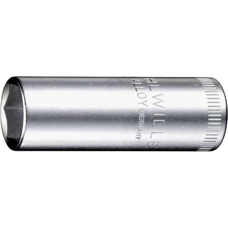 Stahlwille Bit- und Steckschlüsselset, Steckschlüsseleinsatz 1/4″ SW 8 mm, langlebig aus HPQ®-Hochleistungsstahl, verchromte Oberfläche
