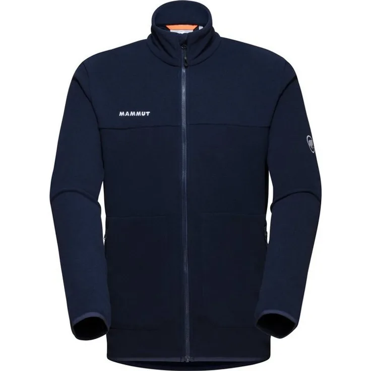 Mammut Fleecejacke Innominata Light ML Jacket Men, Nachhaltige Recyclingpolyesterjacke in freundlichem Design, blau