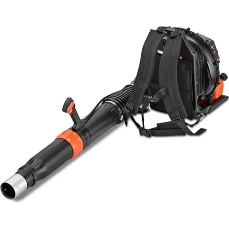 FUXTEC FX-LBP185TPRO, Rückentragbarer Benzin Laubbläser mit 85 cm³ Motor, 4,0 kW Leistung und 95 m/s Luftgeschwindigkeit