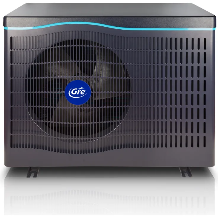 Gre Full-Inverter-Wärmepumpe 30M3 HPGIC30, Pool-Wärmepumpe 2024 in Grau