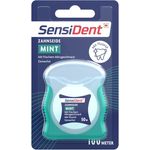 Sensident Zahnseide mint mit Fluorid, gewachst, 100m
