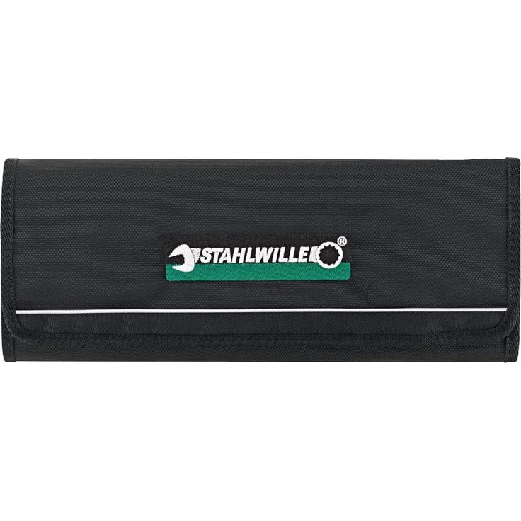Stahlwille Werkzeugrolltasche 15008, 18 Fächer aus robustem Material für professionelle Anwender, kompakte Größe