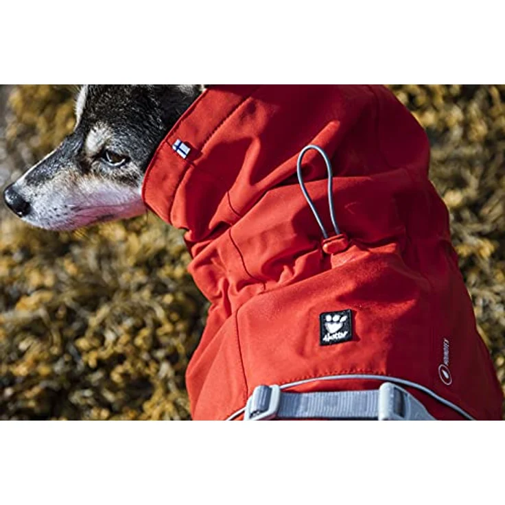 Hurtta Monsoon Coat Hundemantel, wasserdicht, 20,3 cm, Moschusrosa – Bild 4