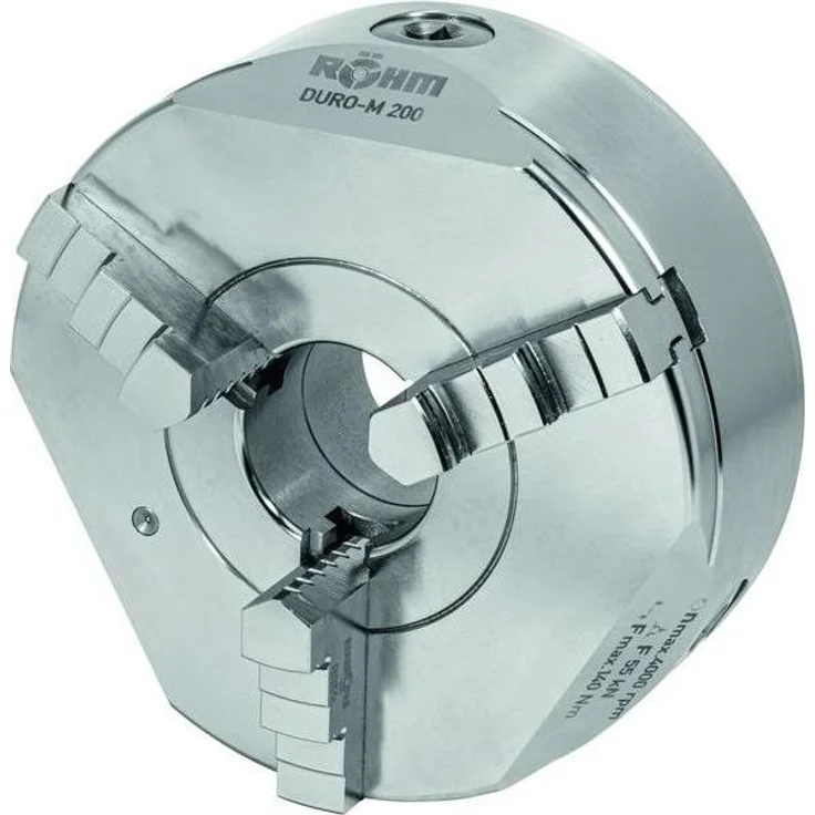 Magni DURO-M 80/3, Dreichbacken-Drehfutter DIN 6350 mit hoher Rundlaufgenauigkeit und Durchgang Ø19