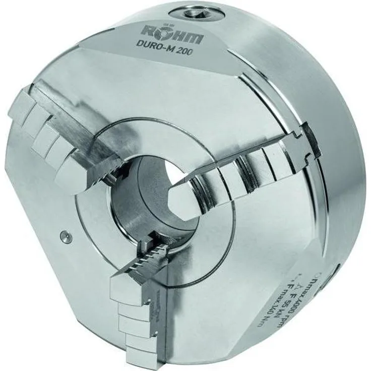 Magni DURO-M 80/3, Dreichbacken-Drehfutter DIN 6350 mit hoher Rundlaufgenauigkeit und Durchgang Ø19