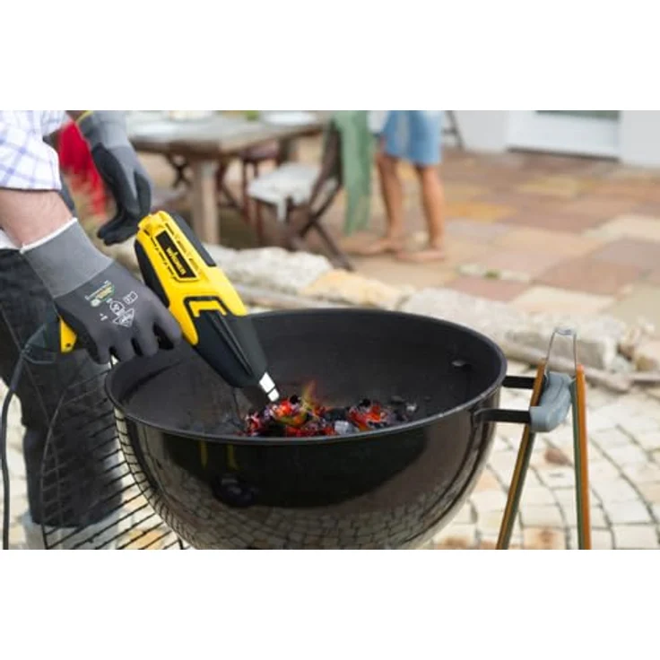 WAGNER Heißluftpistole FURNO 500 - max. 600°C, 2000 W, Luftmenge 800 l-min, ergonomischer Handgriff inkl. Zentrier- und Abstrahldüse & LED-Anzeige – Bild 6