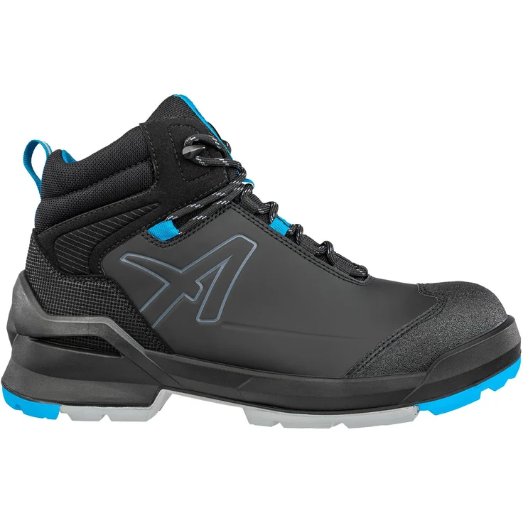 Albatros TARAVAL BLACK/BLUE MID Arbeitsschuh mit FLEXLITE-Technologie und EFFECT.FOAM-Komfort – Bild 1