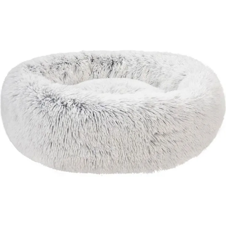Fluffy Fluffy Dogbed, Hundebett und Katzenbett mit Polyesterfüllung, rutschfester Unterseite, waschbar bei 30 Grad