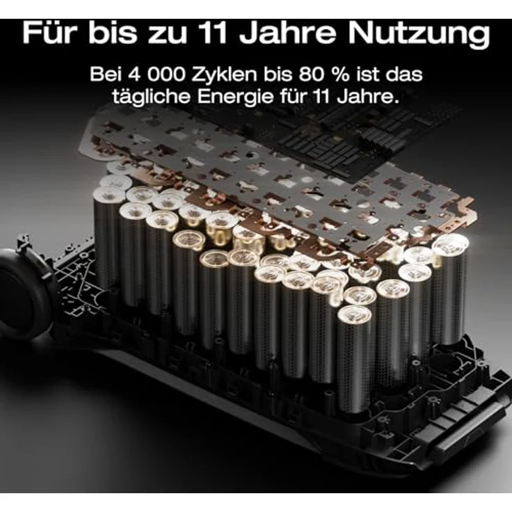 EcoFlow EF ECOFLOW Delta Pro 3 Zusatzbatterie 4 096 Wh, LiFePO4, erweiterbares Batterie-Backup für Hausgebrauch und Camping, max. Leistung 4000 W – Bild 5