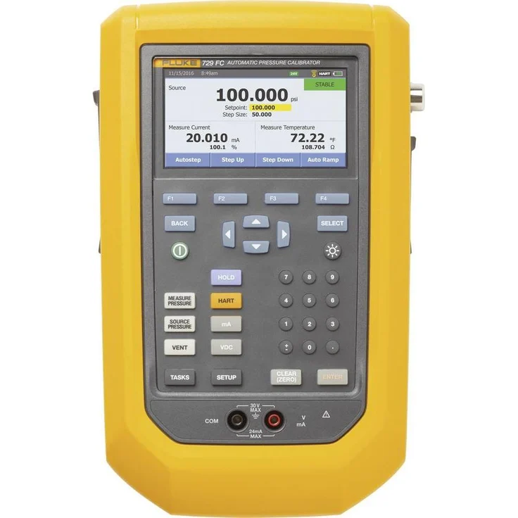 Fluke 729 300G FC, Automatischer Druckkalibrator mit HART-Kommunikation und DPCTrack2-Kompatibilität