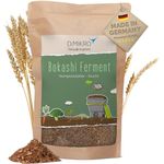 DIMIKRO Bokashi Ferment 1 Kg - Bio Fermentationshilfe für Bokashi Eimer und Kompost, natürlicher Geruchsentferner, 100% vegan, mit effektiven Mikroorganismen