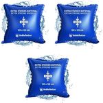 Veddelholzer 3Mal XXL 120 x 120 cm Luftkissen Poolkissen Winter zur Poolabdeckung Perfektes Pool Zubehör Pool Wintermittel zur Pool Überdachung Abdeckung im Winter und bei schlechtem Wetter