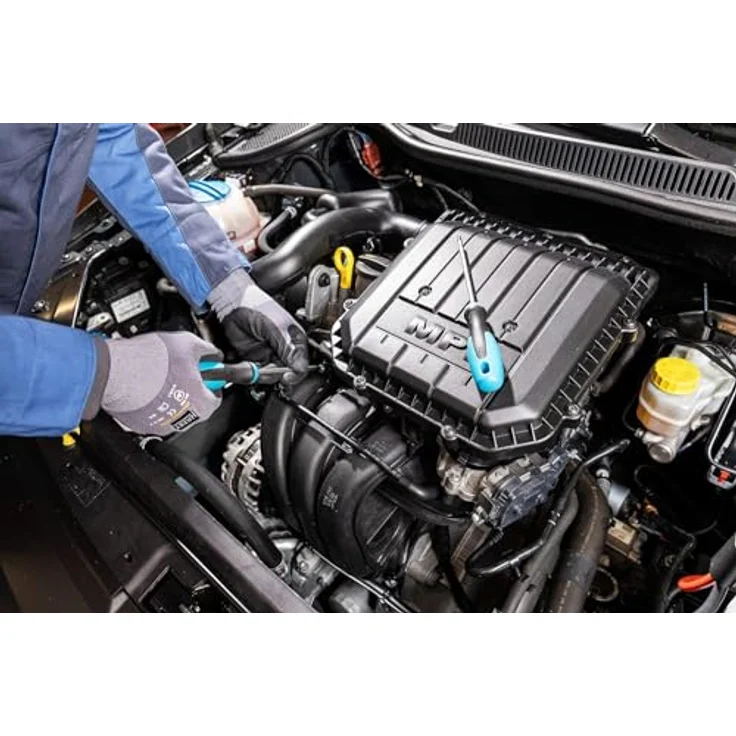 Hazet Schraubendreher-Satz, Anzahl Werkzeuge: 6, 1 Stück, klinge mattverchromt, spitze brüniert, 810T-6 – Bild 5