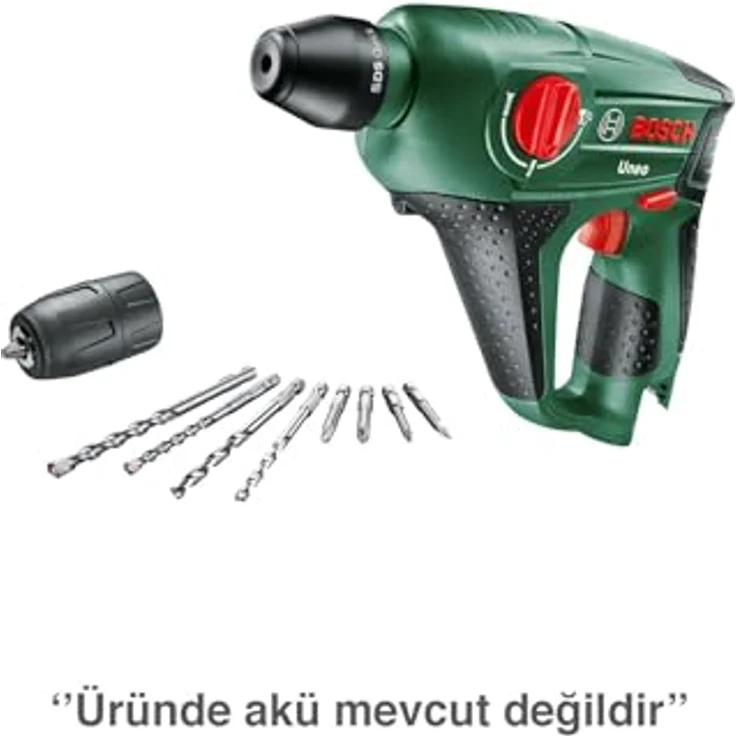 Bosch Akku Bohrhammer Uneo mit Spannbohrfutter (ohne Akku, 12 Volt System, max. Bohr-Ø Beton: 10 mm, im Karton) – Bild 4