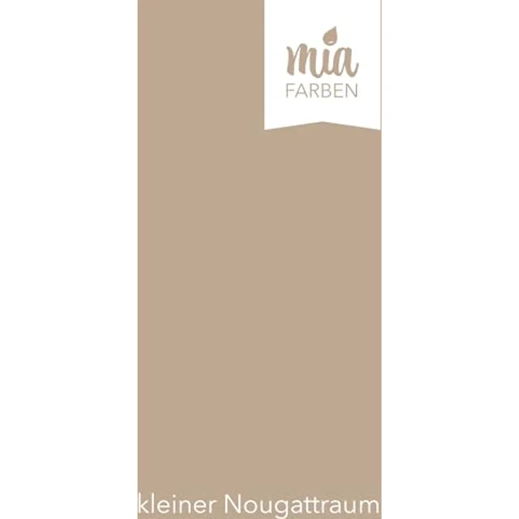 miafarben Buntlack ohne schleifen 2,5L, Hochdeckende Möbelfarbe für Holz, Metall, Kunststoff in Kleiner Nougattraum, umweltfreundlich und wetterfest – Bild 3