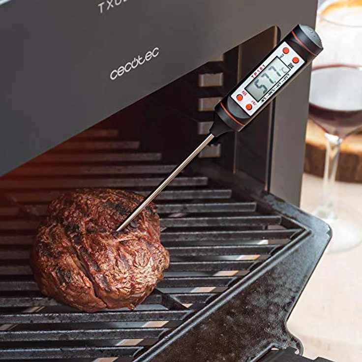 Elektrogrill Cecotec Txuletaco 8000 Inferno 850C 2200W 31 x 35,5 x 36,5 cm Schwarz – Bild 6