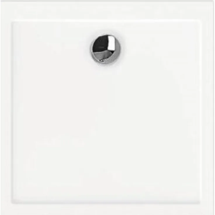 Hoesch 4452.010 DW Samar 900x900x30, Acryl Badewanne in Weiß