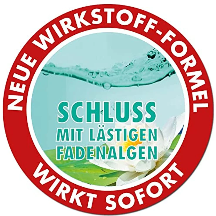 AQUALITY Gartenteich Fadenalgen-EX Flüssig (Flüssiger Fadenalgenvernichter, Algenmittel, Algenentferner. Löst Sich schnell im Teich auf), Inhalt:1 Liter – Bild 5