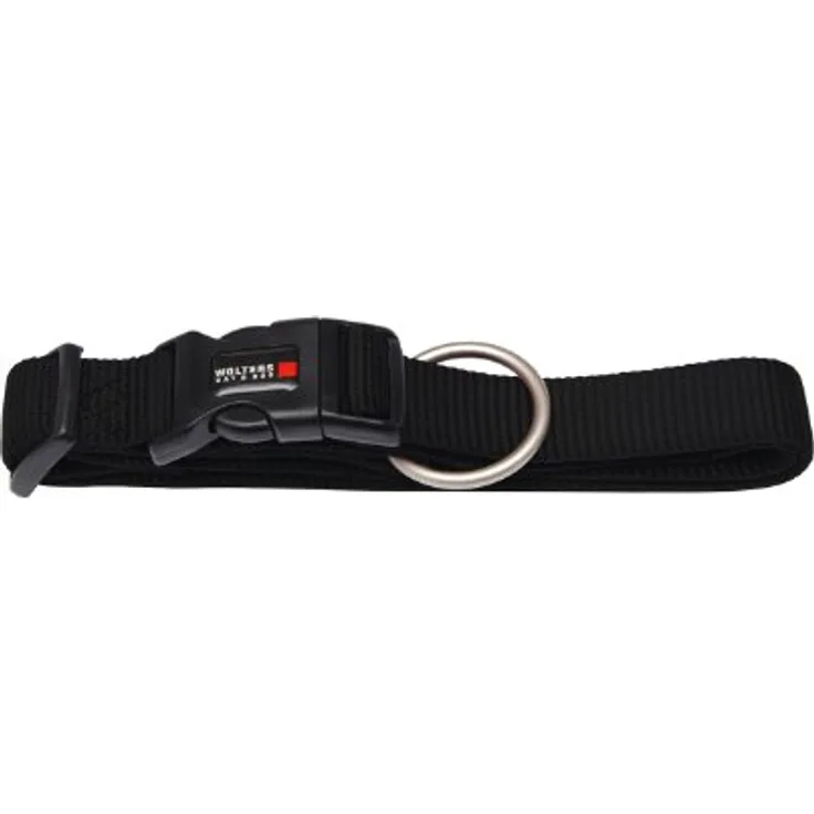Wolters Cat&Dog Professional 17241 Halsband Gr.M extra-breit 28-40cm schwarz
