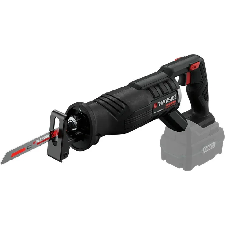 PARKSIDE PERFORMANCE® Akku-Säbelsäge 20 V, 22 mm Hub »PSSAP 20 Li C3«, ohne Akku u. Ladegerät, mit LED-Leuchte und hochwertigen Sägeblättern