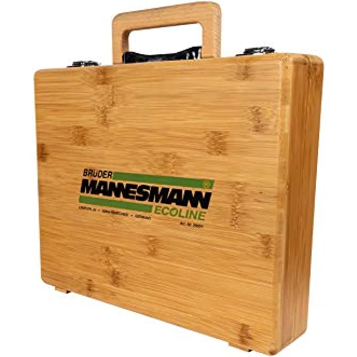 Werkzeugsatz 24-tlg. in Bambuskoffer – Bild 3