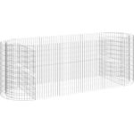 vidaXL Gabionen-Hochbeet Verzinktes Eisen 300x100x100 cm